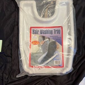 New in bag hair washing  tray to help with injured  and disabled people